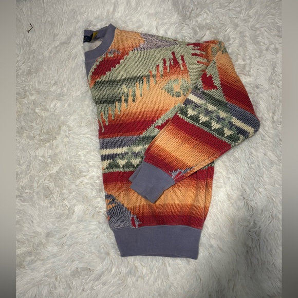 Polo Ralph Lauren Sweater Womens Printed Knit Aztec Size: XS - Picture 4 of 5